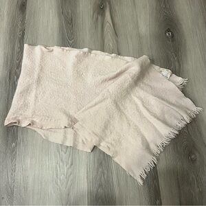 Tory Burch Cream Wrap Scarf